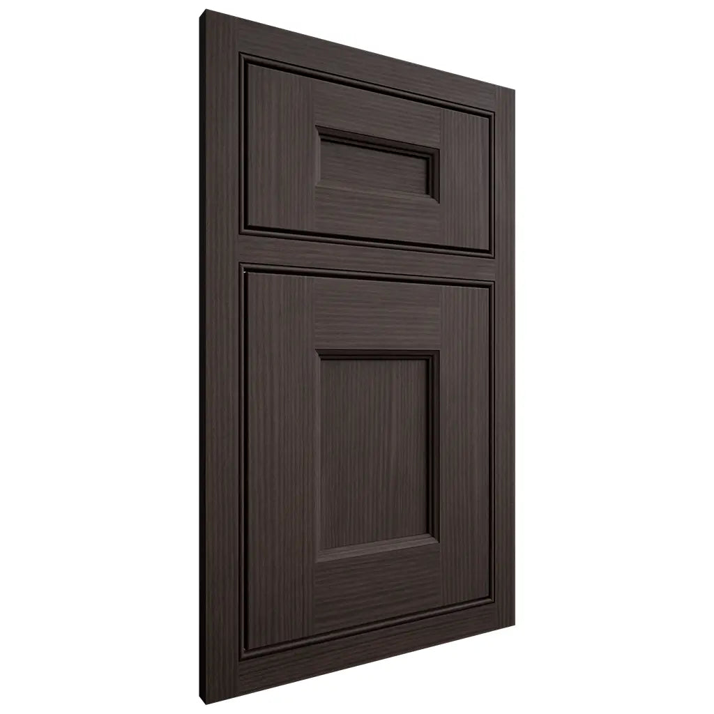 Shiloh Cabinetry Beaded Inset Aspen White Oak Rift Cut Morel Door