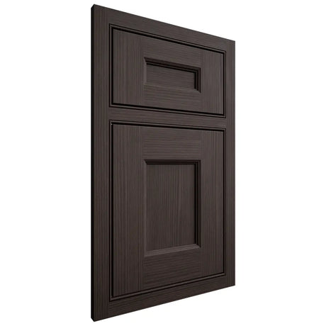 Shiloh Cabinetry Beaded Inset Aspen White Oak Rift Cut Morel Door