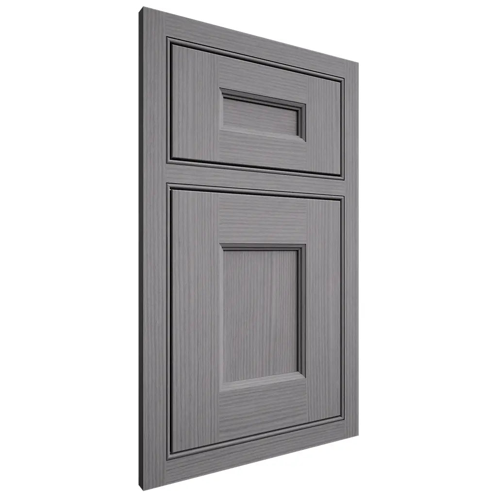 Shiloh Cabinetry Beaded Inset Aspen White Oak Rift Cut Sterling Door