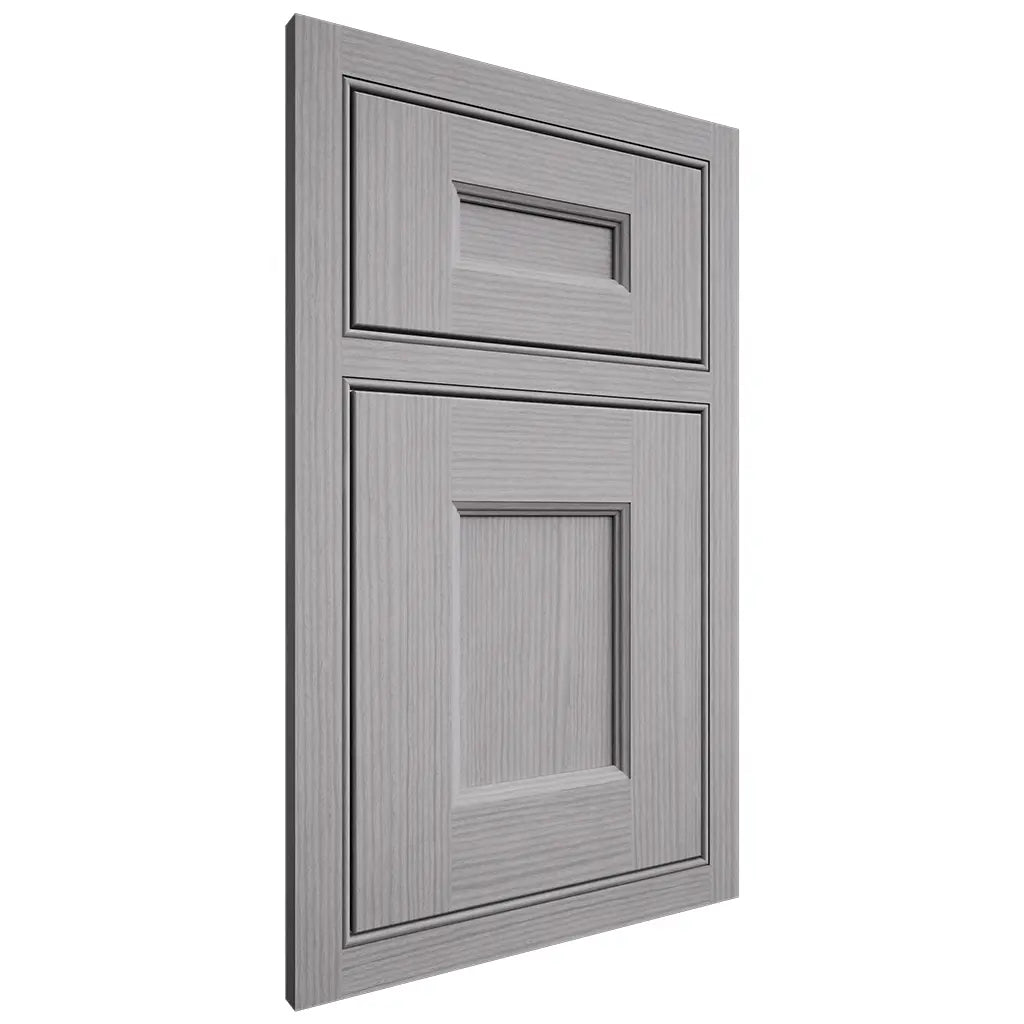 Shiloh Cabinetry Beaded Inset Aspen White Oak Rift Cut Stratus Door