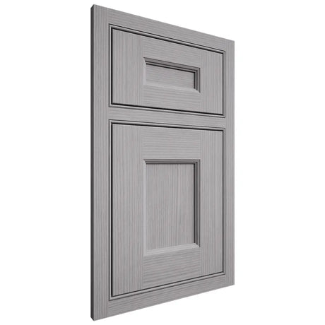 Shiloh Cabinetry Beaded Inset Aspen White Oak Rift Cut Stratus Door
