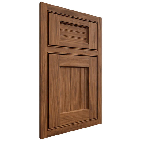 Shiloh Cabinetry Beaded Inset Beaded Century Cherry Plain Cut Carob Door