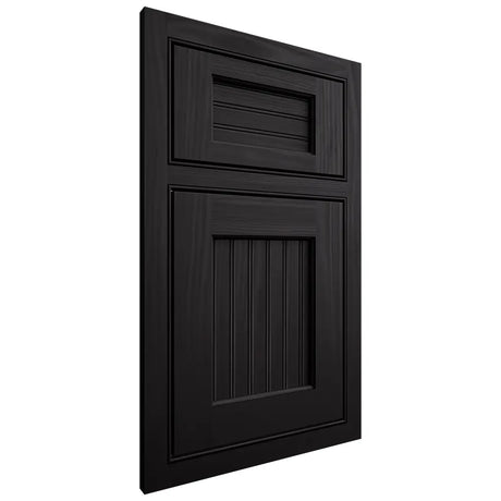 Shiloh Cabinetry Beaded Inset Beaded Century Cherry Plain Cut Espresso Door