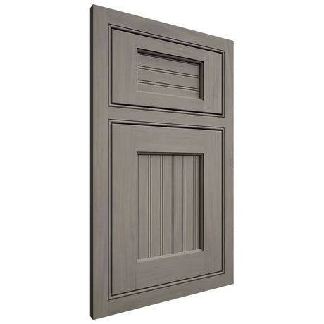 Shiloh Cabinetry Beaded Inset Beaded Century Cherry Plain Cut Thyme Door