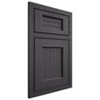 Shiloh Cabinetry Beaded Inset Beaded Century Poplar Plain Cut Cadet Door