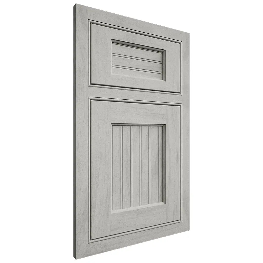 Shiloh Cabinetry Beaded Inset Beaded Century Poplar Plain Cut Stratus Door