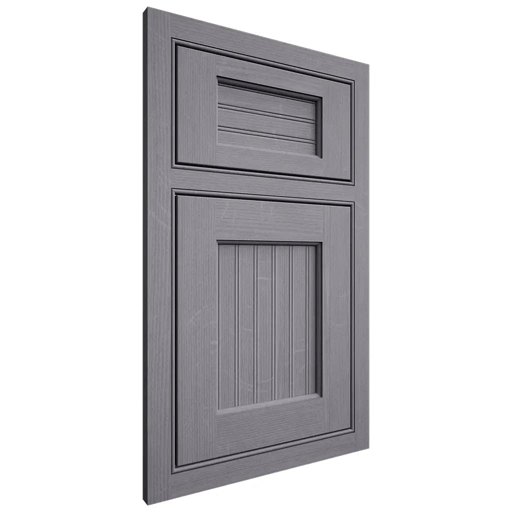 Shiloh Cabinetry Beaded Inset Beaded Century White Oak Quarter Sawn Cadet Door