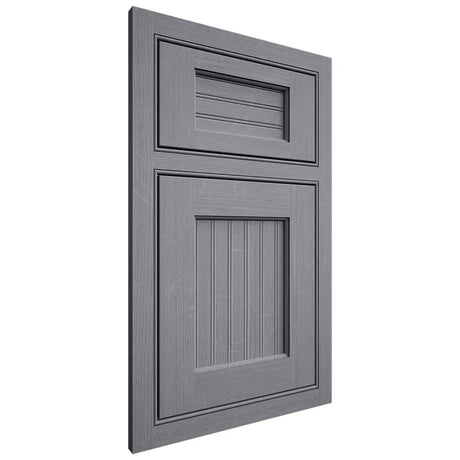 Shiloh Cabinetry Beaded Inset Beaded Century White Oak Quarter Sawn Cadet Door