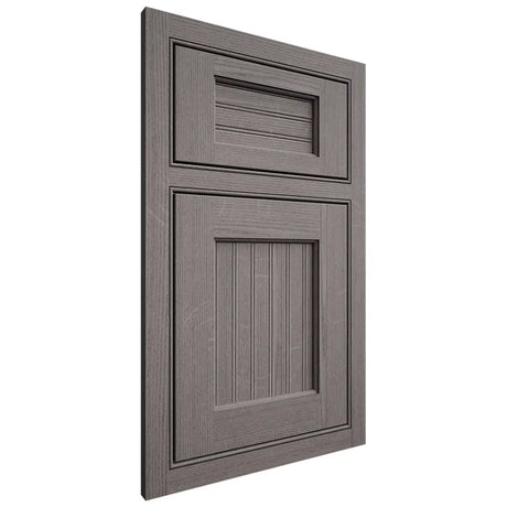 Shiloh Cabinetry Beaded Inset Beaded Century White Oak Quarter Sawn Flagstone Door