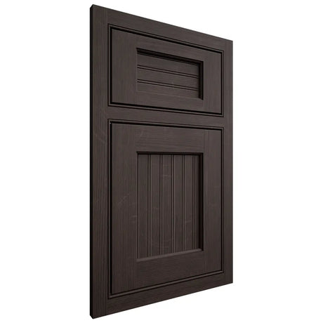 Shiloh Cabinetry Beaded Inset Beaded Century White Oak Quarter Sawn Morel Door