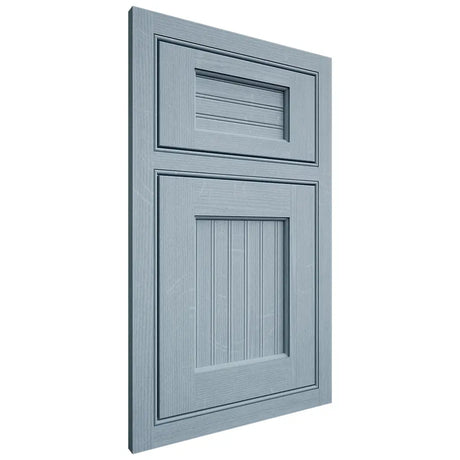 Shiloh Cabinetry Beaded Inset Beaded Century White Oak Quarter Sawn Sky Door