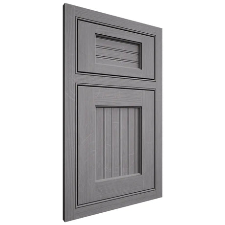 Shiloh Cabinetry Beaded Inset Beaded Century White Oak Quarter Sawn Sterling Door
