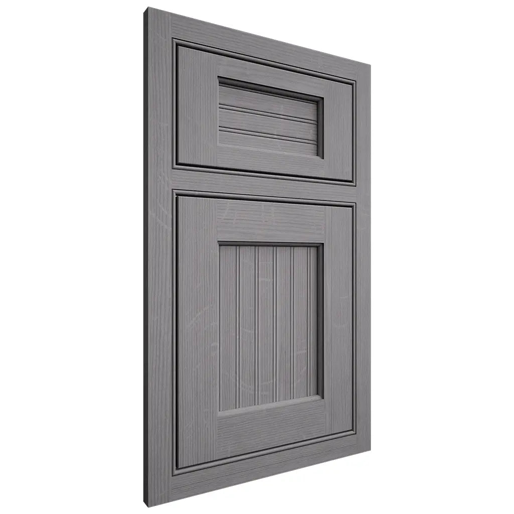 Shiloh Cabinetry Beaded Inset Beaded Century White Oak Quarter Sawn Sterling Door