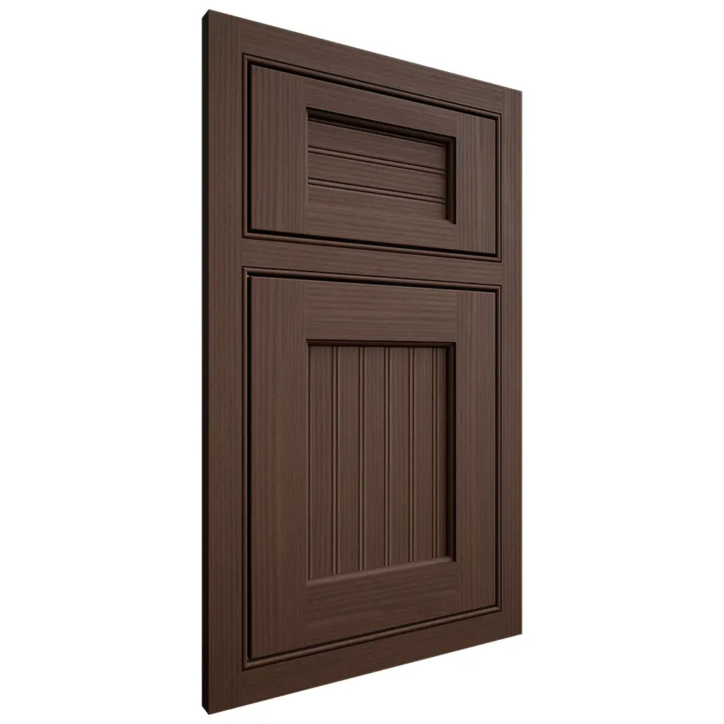 Shiloh Cabinetry Beaded Inset Beaded Century White Oak Rift Cut Braun Door