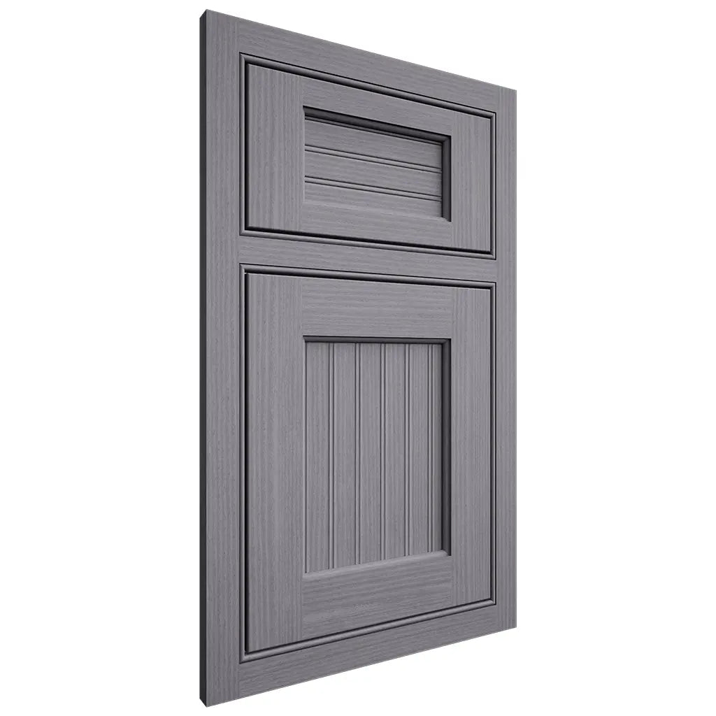 Shiloh Cabinetry Beaded Inset Beaded Century White Oak Rift Cut Cadet Door