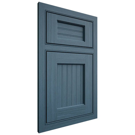 Shiloh Cabinetry Beaded Inset Beaded Century White Oak Rift Cut Hudson Door