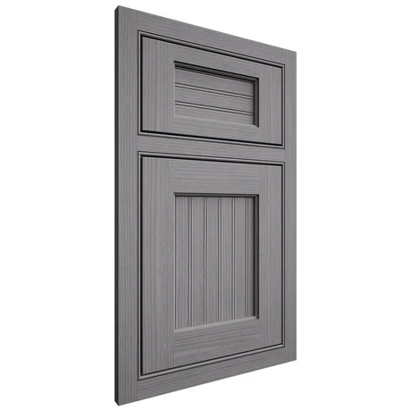 Shiloh Cabinetry Beaded Inset Beaded Century White Oak Rift Cut Sterling Door