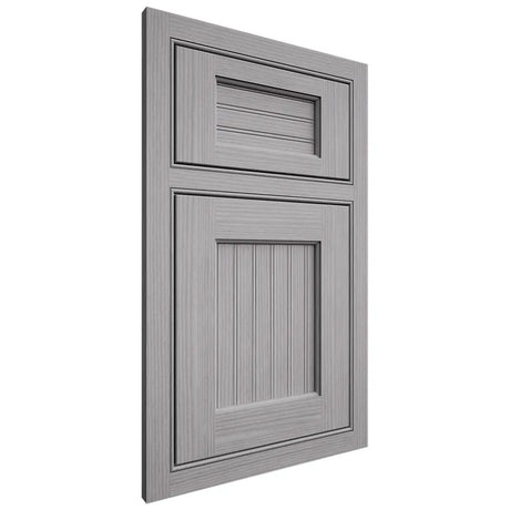 Shiloh Cabinetry Beaded Inset Beaded Century White Oak Rift Cut Stratus Door