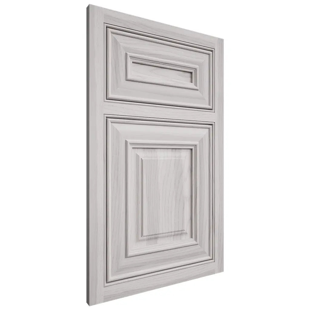 Shiloh Cabinetry Beaded Inset Bradford Hickory Plain Cut Cotton Door