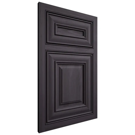 Shiloh Cabinetry Beaded Inset Bradford Hickory Plain Cut Harbor Door