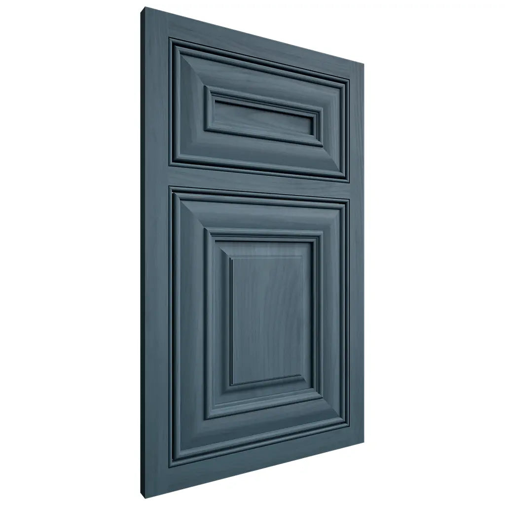 Shiloh Cabinetry Beaded Inset Bradford Hickory Plain Cut Hudson Door
