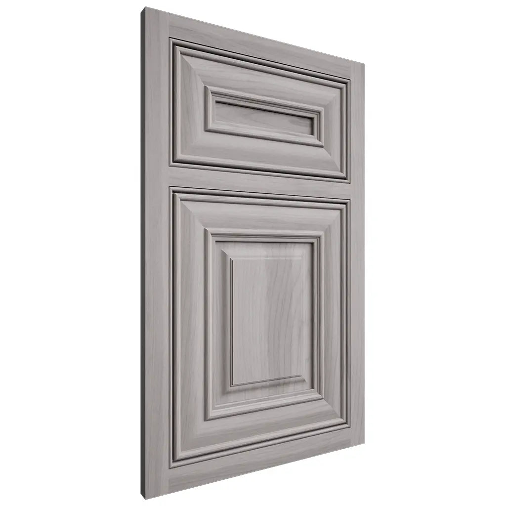 Shiloh Cabinetry Beaded Inset Bradford Hickory Plain Cut Stratus Door