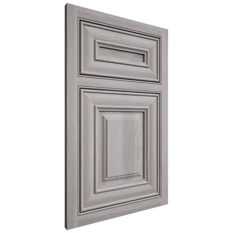 Shiloh Cabinetry Beaded Inset Bradford Hickory Plain Cut Stratus Door