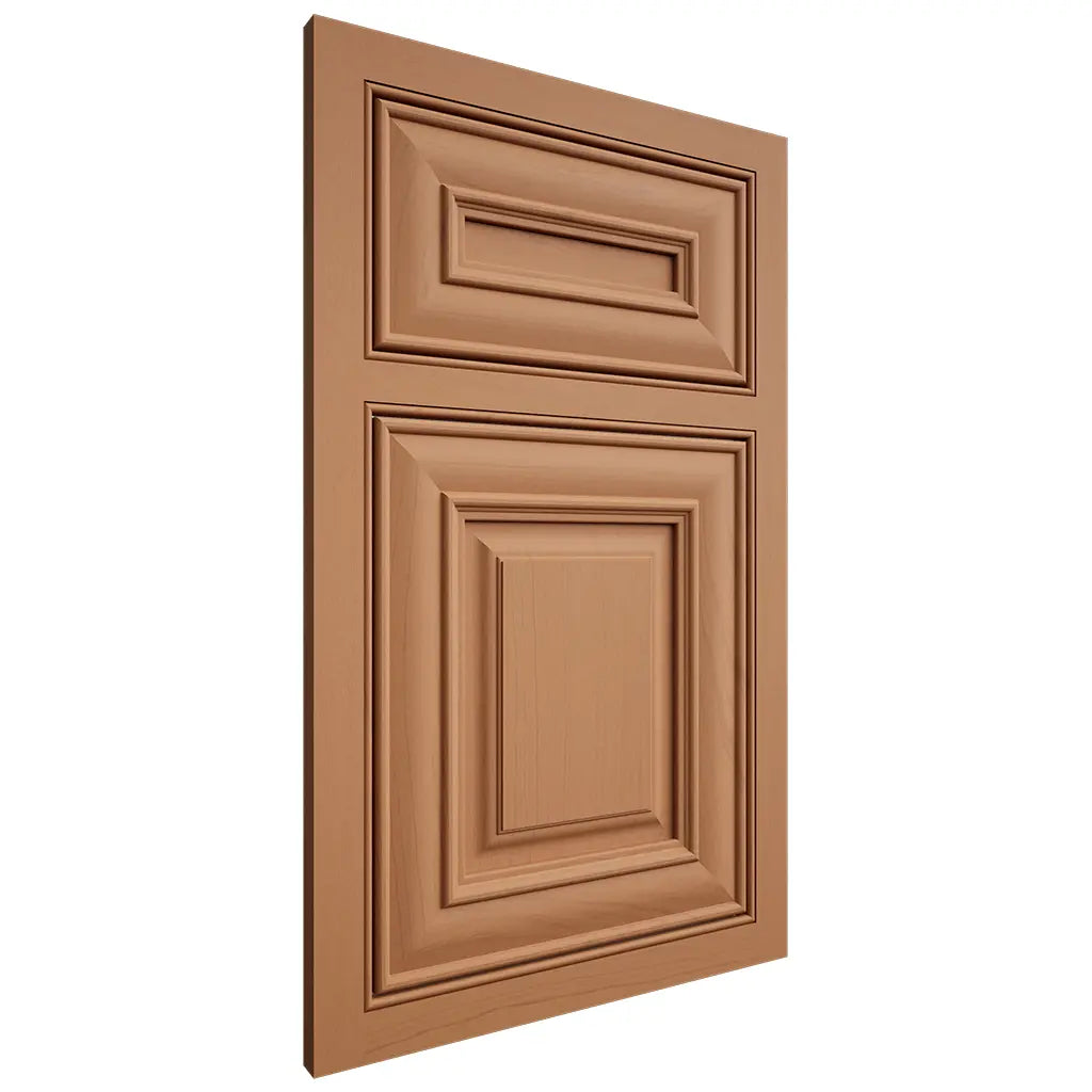Shiloh Cabinetry Beaded Inset Bradford Maple Plain Cut Cashmere Door
