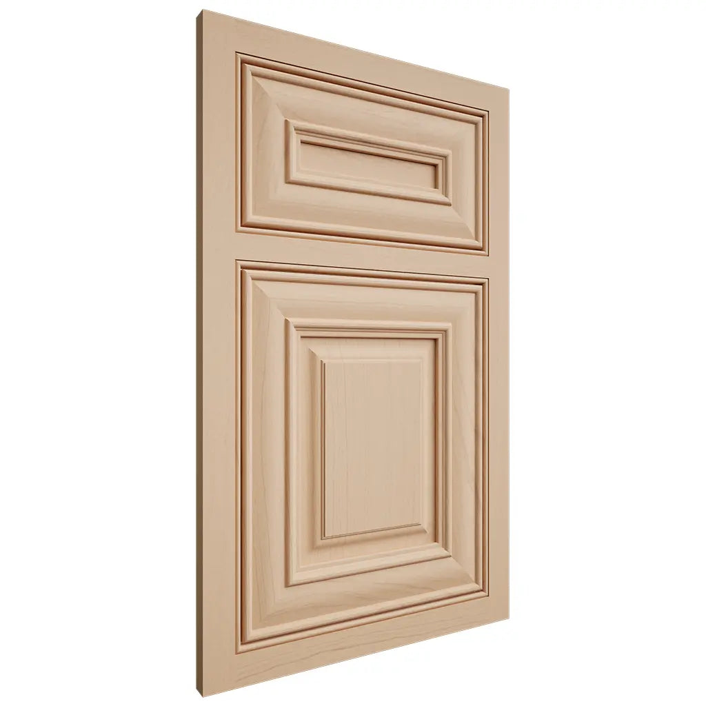 Shiloh Cabinetry Beaded Inset Bradford Maple Plain Cut Natural Door
