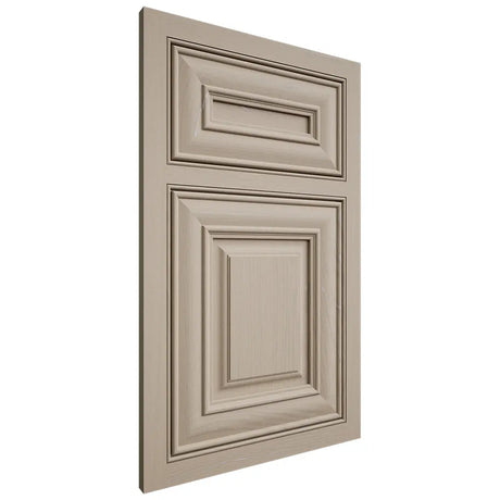 Shiloh Cabinetry Beaded Inset Bradford Maple Plain Cut Pebble Door