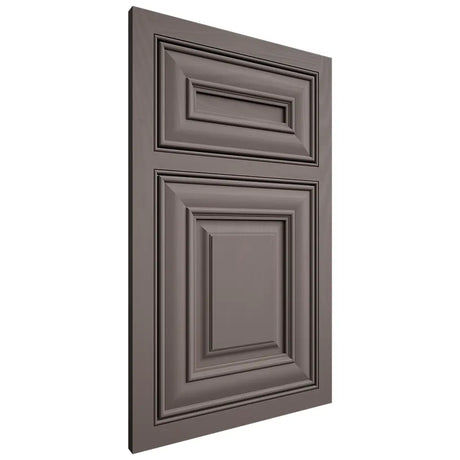 Shiloh Cabinetry Beaded Inset Bradford Poplar Plain Cut Heatherstone Door