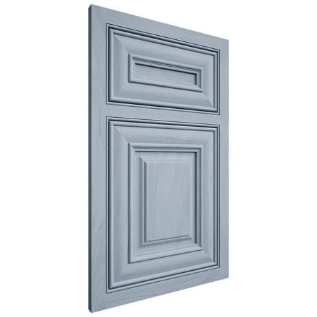 Shiloh Cabinetry Beaded Inset Bradford Poplar Plain Cut Sky Door