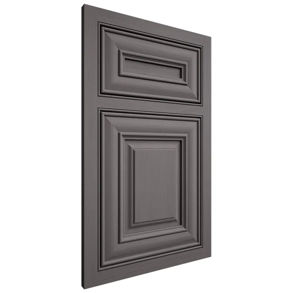 Shiloh Cabinetry Beaded Inset Bradford Walnut Plain Cut Cadet Door