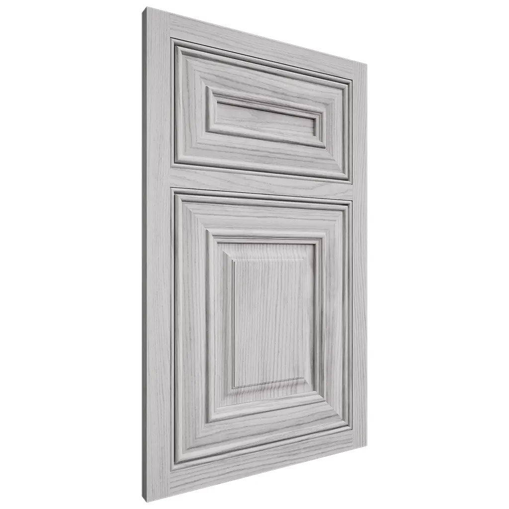 Shiloh Cabinetry Beaded Inset Bradford Walnut Plain Cut Stratus Door