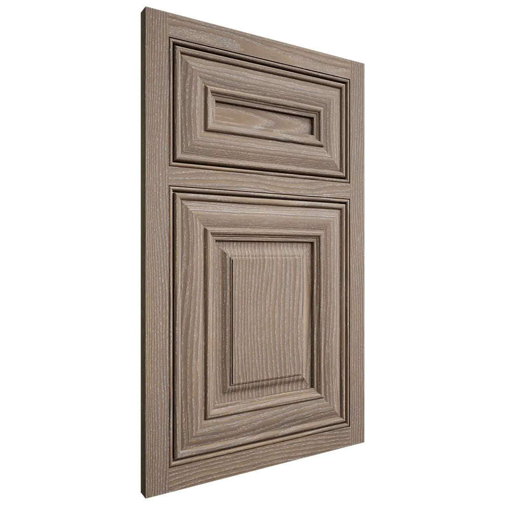 Shiloh Cabinetry Beaded Inset Bradford White Oak Plain Cut Almond Door