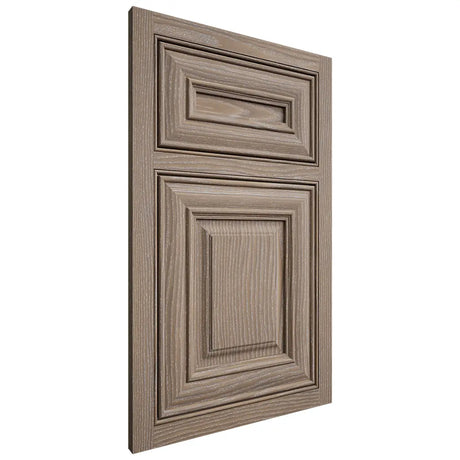 Shiloh Cabinetry Beaded Inset Bradford White Oak Plain Cut Almond Door