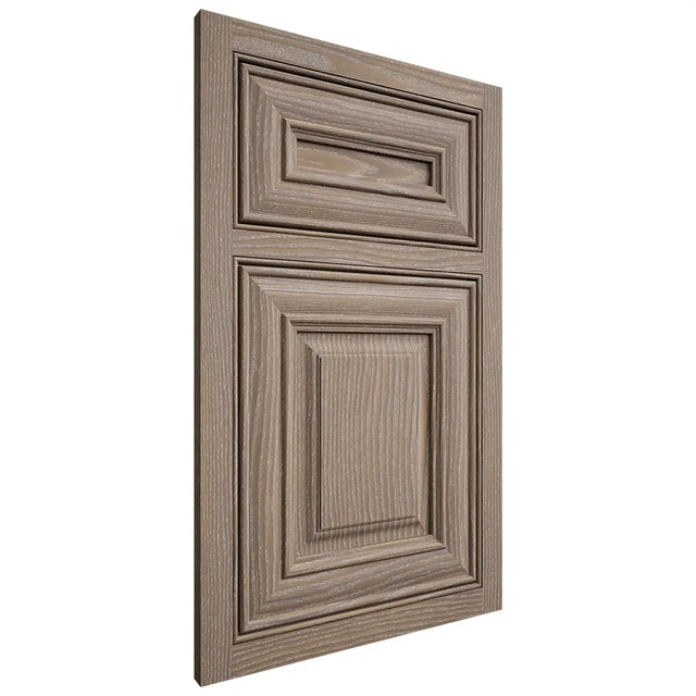 Shiloh Cabinetry Beaded Inset Bradford White Oak Plain Cut Almond Door