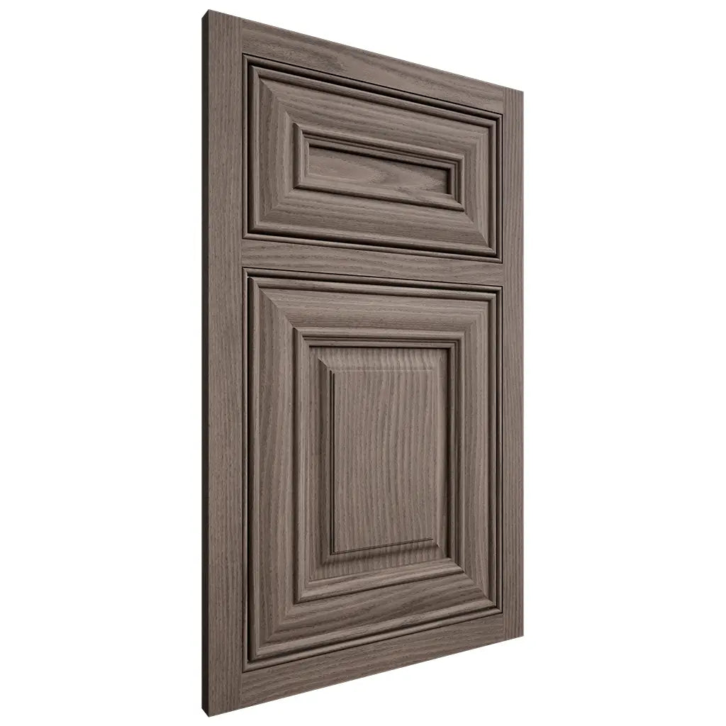 Shiloh Cabinetry Beaded Inset Bradford White Oak Plain Cut Clay Door