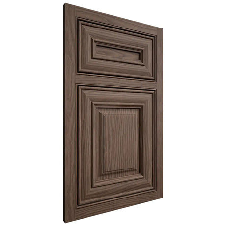 Shiloh Cabinetry Beaded Inset Bradford White Oak Plain Cut Mineral Door