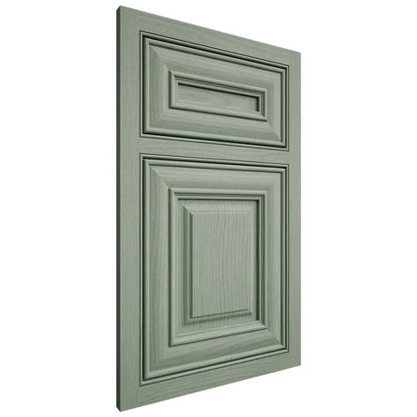 Shiloh Cabinetry Beaded Inset Bradford White Oak Plain Cut Moss Door