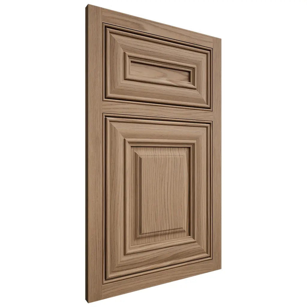 Shiloh Cabinetry Beaded Inset Bradford White Oak Plain Cut Natural Door
