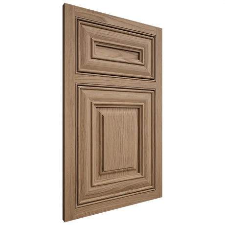 Shiloh Cabinetry Beaded Inset Bradford White Oak Plain Cut Natural Door