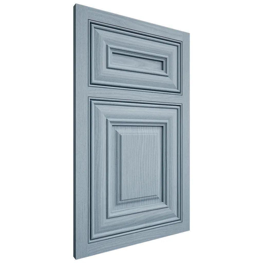 Shiloh Cabinetry Beaded Inset Bradford White Oak Plain Cut Sky Door