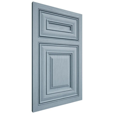 Shiloh Cabinetry Beaded Inset Bradford White Oak Plain Cut Sky Door