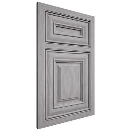 Shiloh Cabinetry Beaded Inset Bradford White Oak Plain Cut Stratus Door