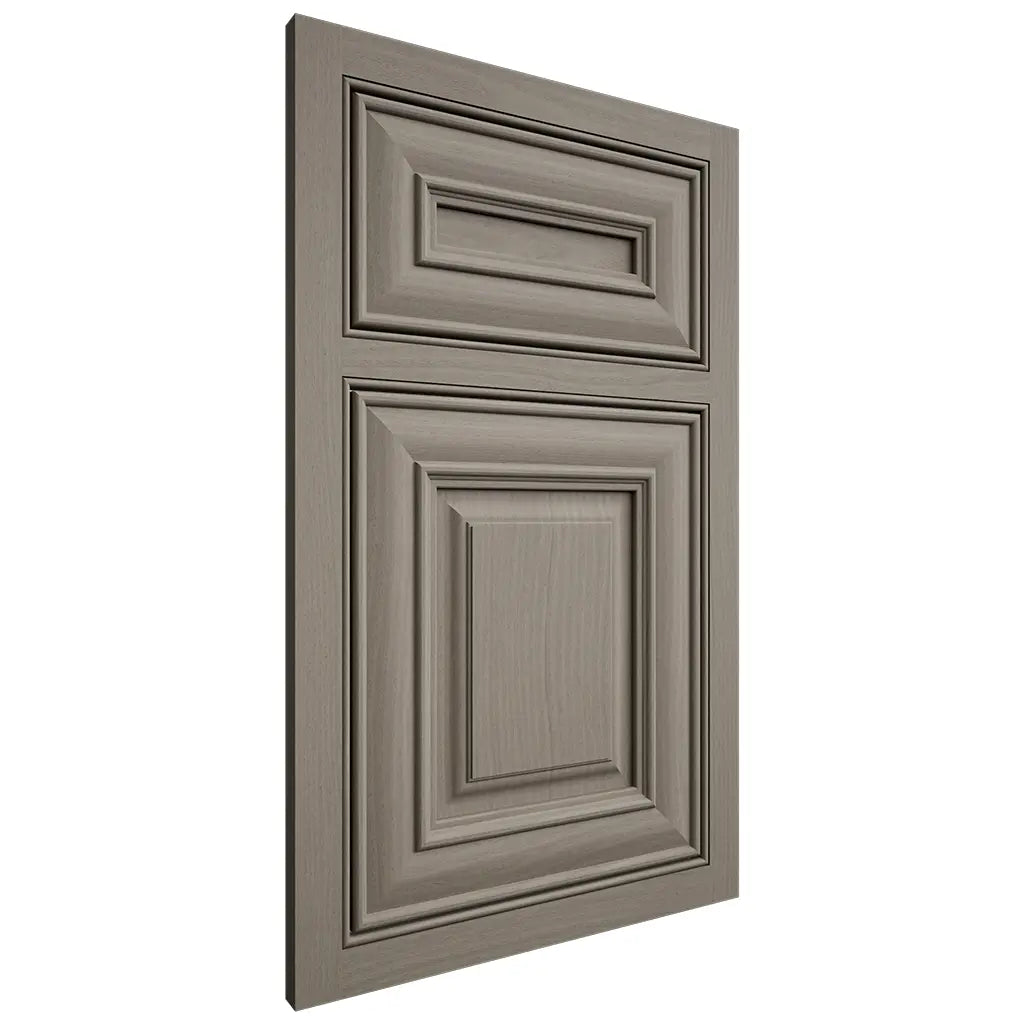 Shiloh Cabinetry Beaded Inset Bradford White Oak Plain Cut Thyme Door