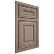 Shiloh Cabinetry Beaded Inset Bradford White Oak Quarter Sawn Almond Door