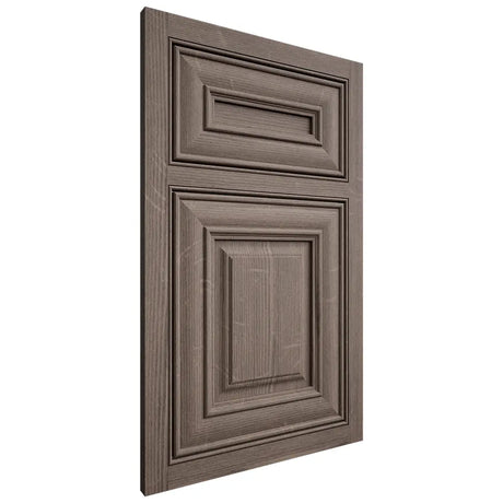 Shiloh Cabinetry Beaded Inset Bradford White Oak Quarter Sawn Clay Door