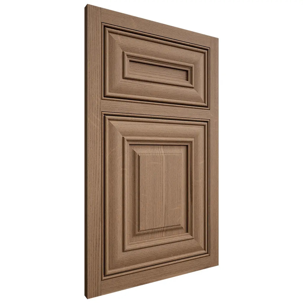 Shiloh Cabinetry Beaded Inset Bradford White Oak Quarter Sawn Medium Door
