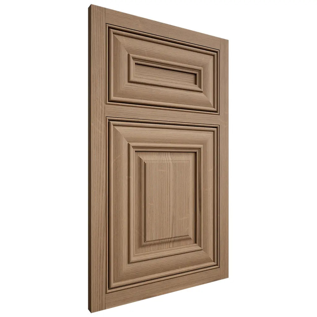 Shiloh Cabinetry Beaded Inset Bradford White Oak Quarter Sawn Natural Door